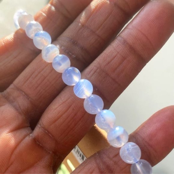 Blue Lace Agate Bracelets - Picture 1 of 1